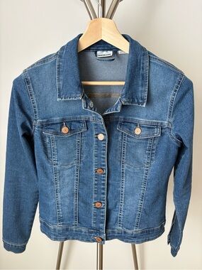 Noisy may Denim Jean Jacket in Blue